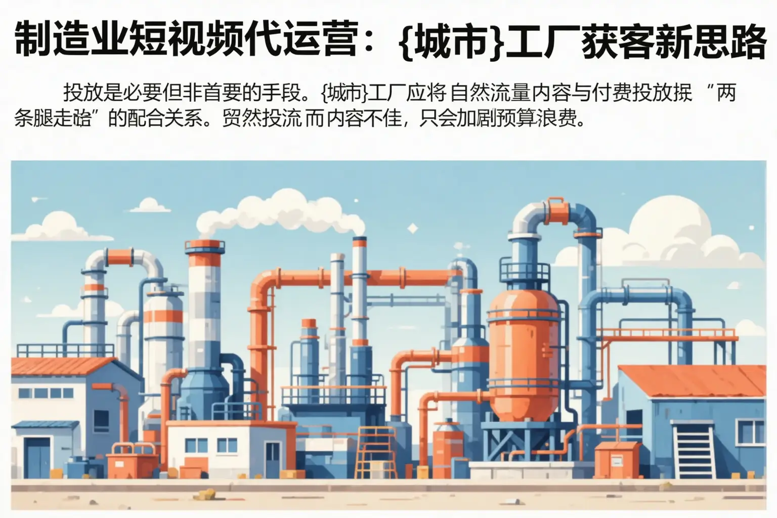 制造业短视频代运营：洛隆工厂获客新思路